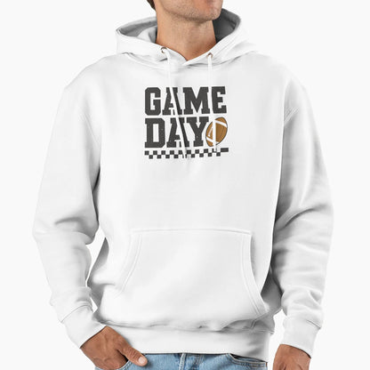 Game Day Football Gameday Football Hoodie - Fun Novelty Design Unisex - T-Shirt, Sweatshirt, Hoodie