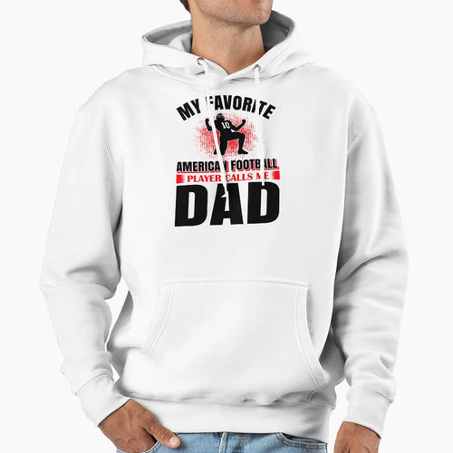 My Favorite American Football Player Hoodie - Trendy Graphic Men Women - T-Shirt, Sweatshirt, Hoodie