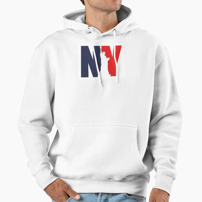 Ny Bold State Inspired Streetwear Hoodie - Graphic Print Men Women - T-Shirt, Sweatshirt, Hoodie