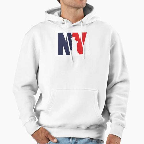 Ny Bold State Inspired Streetwear Hoodie - Graphic Print Men Women - T-Shirt, Sweatshirt, Hoodie