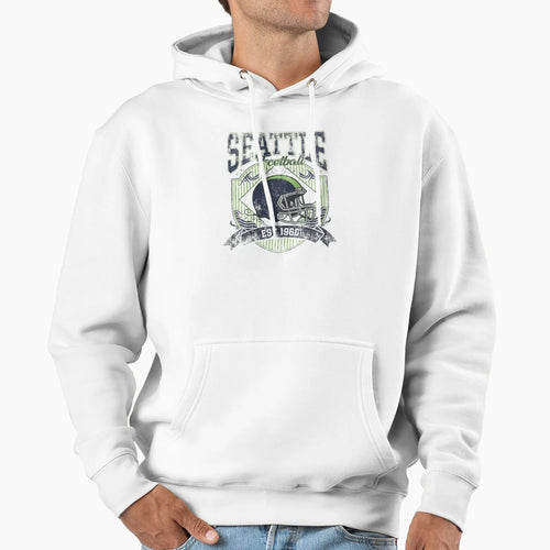 Seattle Seahawks Hoodie - Graphic Print for Adults - T-Shirt, Sweatshirt, Hoodie