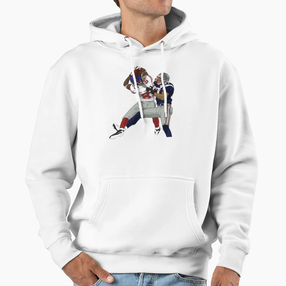 Helmet Catch Hoodie - Unique Graphic Unisex - T-Shirt, Sweatshirt, Hoodie