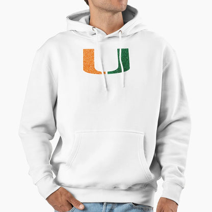 Glitter Miami Hurricanes Sparkly Umiami Hoodie - Streetwear Style Unisex - T-Shirt, Sweatshirt, Hoodie