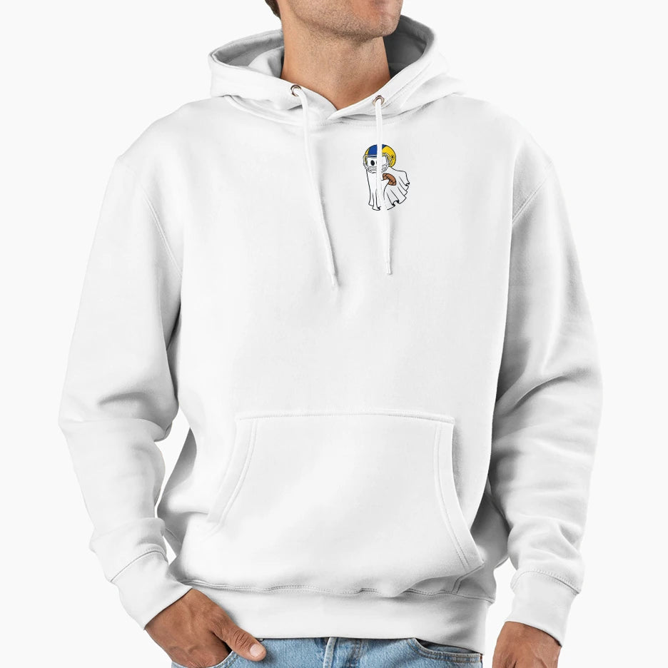 Funny Football Ghost Hoodie - Streetwear Style Men Women - T-Shirt, Sweatshirt, Hoodie