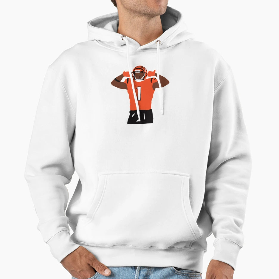 Jamarr Chase Hoodie - Aesthetic Graphic Unisex - T-Shirt, Sweatshirt, Hoodie