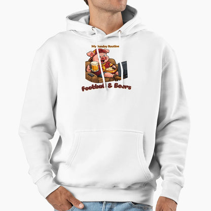 Washington Commanders Sunday Football Hoodie - Custom Art Print Unisex - T-Shirt, Sweatshirt, Hoodie