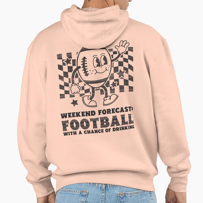 Football Nfl Hoodie - Fun Novelty Design for Adults - T-Shirt, Sweatshirt, Hoodie