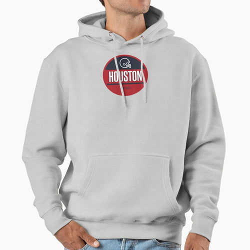 Houston Football Hoodie - Custom Art Print for Adults - T-Shirt, Sweatshirt, Hoodie