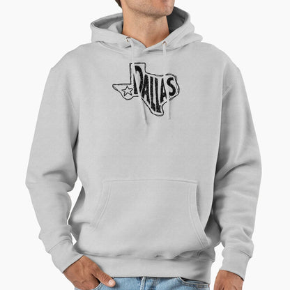 Dallas Texas Hoodie - Trendy Graphic Unisex - T-Shirt, Sweatshirt, Hoodie
