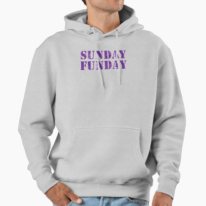 Sunday Funday Football Hoodie - Casual Everyday Wear Unisex - T-Shirt, Sweatshirt, Hoodie
