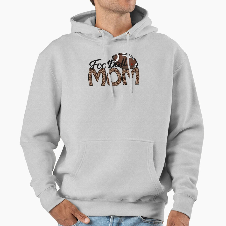 Football Mom Gift Football Lovers Hoodie - Unique Graphic for Adults - T-Shirt, Sweatshirt, Hoodie