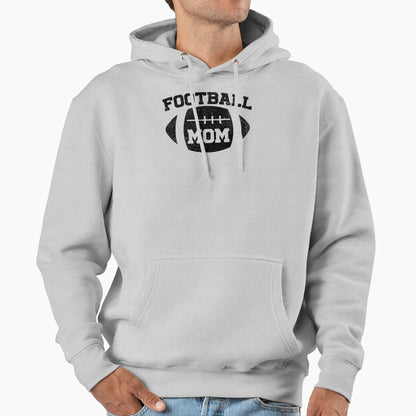 Football Mom Hoodie - Aesthetic Graphic Men Women - T-Shirt, Sweatshirt, Hoodie
