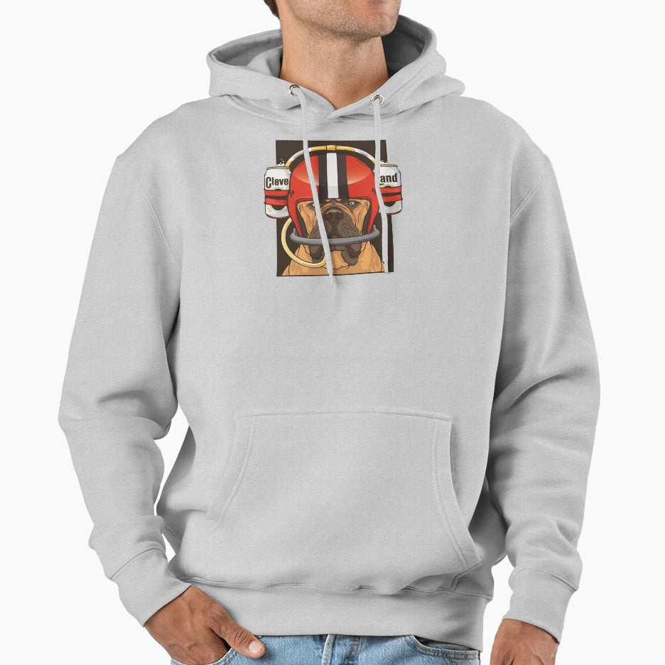 Cleveland Browns Beer Helmet Hoodie - Custom Art Print Men Women - T-Shirt, Sweatshirt, Hoodie