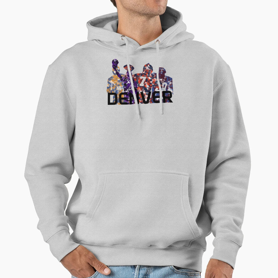 Denver Legends Hoodie - Trendy Graphic for Adults - T-Shirt, Sweatshirt, Hoodie