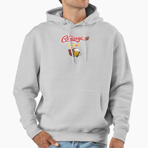 Bee Ar Chicago Urban Artwear Collection Hoodie - Trendy Graphic Unisex - T-Shirt, Sweatshirt, Hoodie