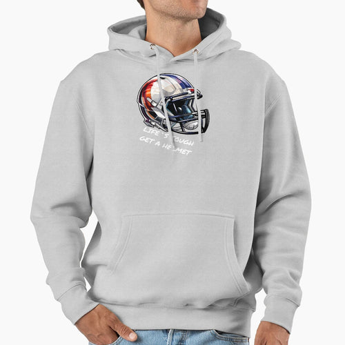 Copy Copy Life S Tough Get Helmet Hoodie - Novelty Apparel Men Women - T-Shirt, Sweatshirt, Hoodie