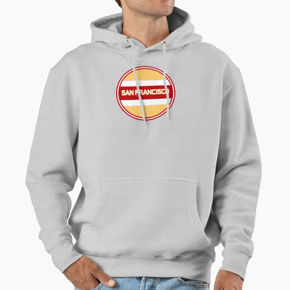 San Francisco City Logo Hoodie - Unique Graphic Men Women - T-Shirt, Sweatshirt, Hoodie