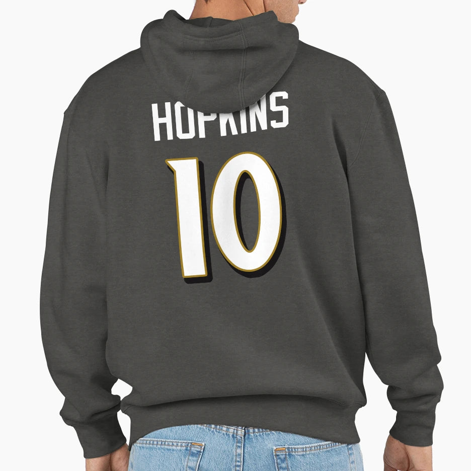 Deandre Hopkins 10 Ravens Hoodie - Streetwear Style for Adults - T-Shirt, Sweatshirt, Hoodie