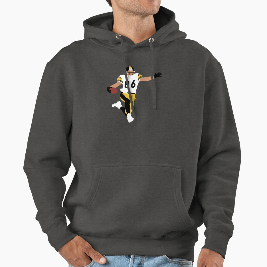 Hines Ward Touchdown Hoodie - Novelty Apparel for Adults - T-Shirt, Sweatshirt, Hoodie