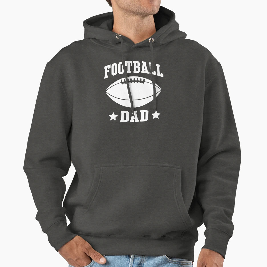 Football Dad Hoodie - Fun Novelty Design Unisex - T-Shirt, Sweatshirt, Hoodie