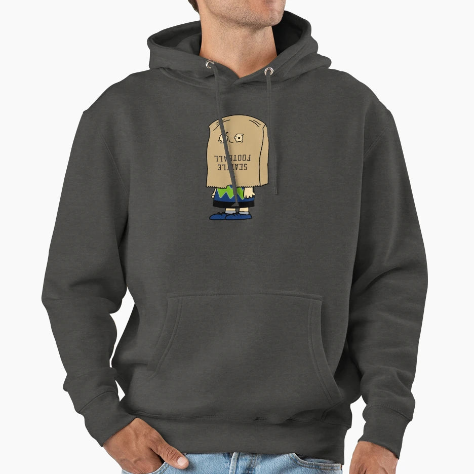 Seattle Bag Shame Hoodie - Aesthetic Graphic for Adults - T-Shirt, Sweatshirt, Hoodie
