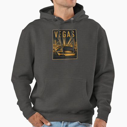 Vegas Hockey Mecca Hoodie - Unique Graphic Men Women - T-Shirt, Sweatshirt, Hoodie