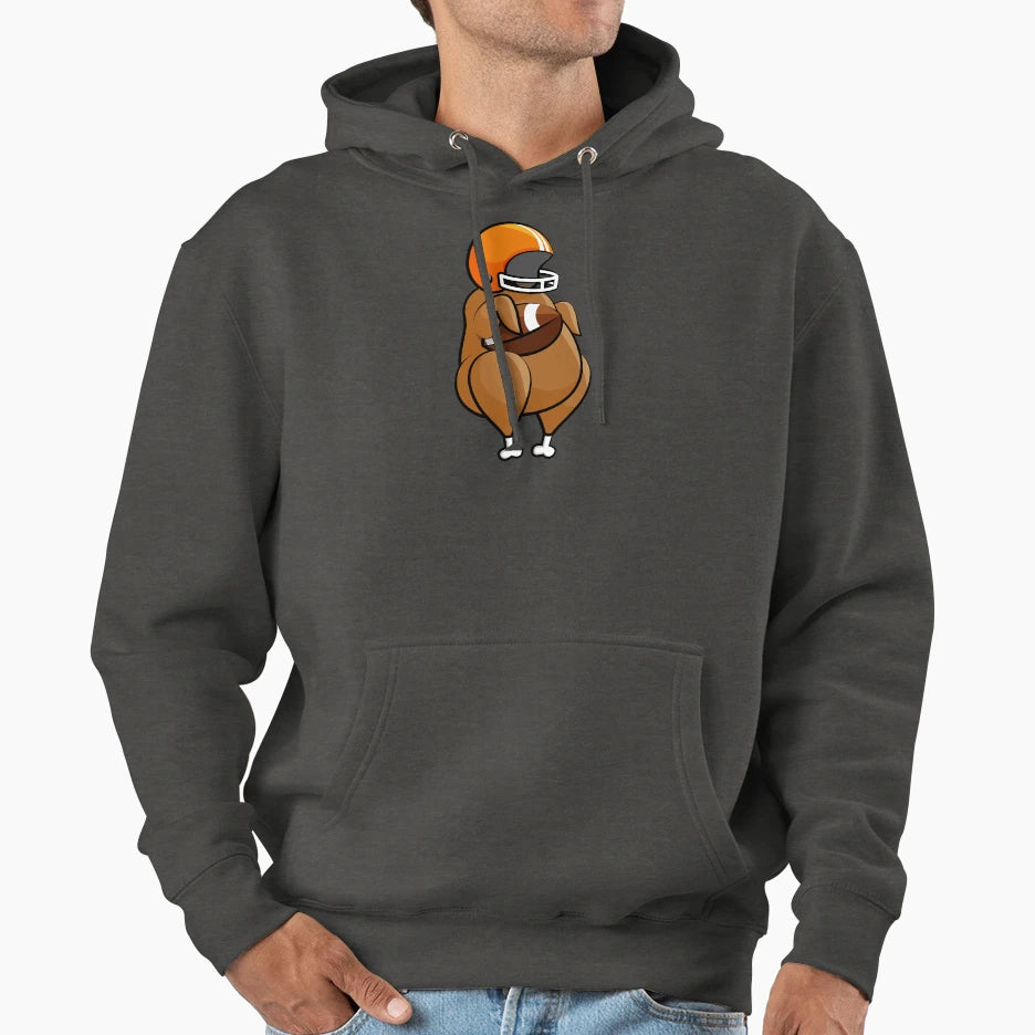 Football Turkey Green Hoodie - Unique Graphic for Adults - T-Shirt, Sweatshirt, Hoodie