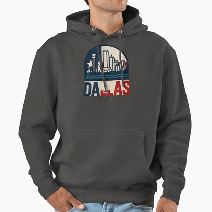Dallas Texas Hoodie - Aesthetic Graphic Unisex - T-Shirt, Sweatshirt, Hoodie