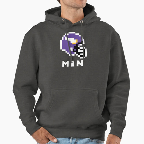 Minnesota Vikings Tecmo Super Bowl Hoodie - Casual Everyday Wear Unisex - T-Shirt, Sweatshirt, Hoodie