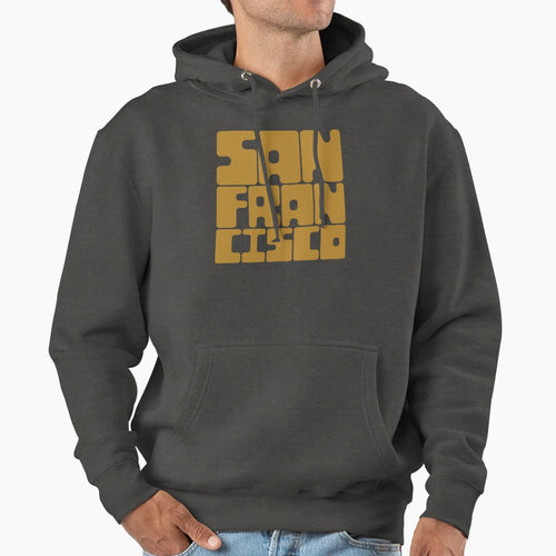 San Francisco Chai Tea Brown Hoodie - Unique Graphic Unisex - T-Shirt, Sweatshirt, Hoodie