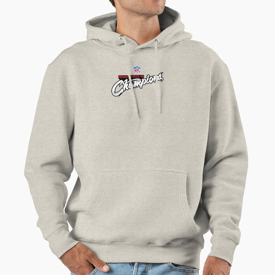 Indigo League Champions Hoodie - Casual Everyday Wear for Adults - T-Shirt, Sweatshirt, Hoodie