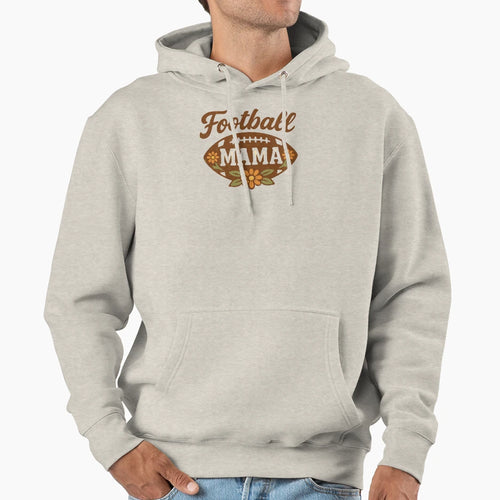 Floral Mom Football T-Shirt - Novelty Apparel Unisex - T-Shirt, Sweatshirt, Hoodie