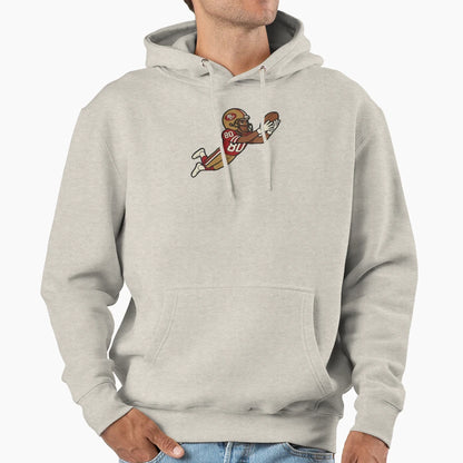 Gridiron Greats Cartoon Tribute Jerry Hoodie - Aesthetic Graphic Unisex - T-Shirt, Sweatshirt, Hoodie