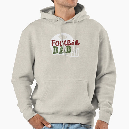 Football Dad Hoodie - Trendy Graphic Unisex - T-Shirt, Sweatshirt, Hoodie