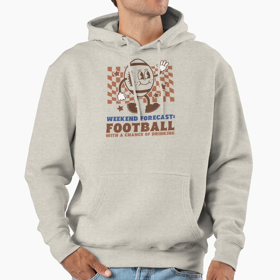 Football Nfl Hoodie - Fun Novelty Design Men Women - T-Shirt, Sweatshirt, Hoodie