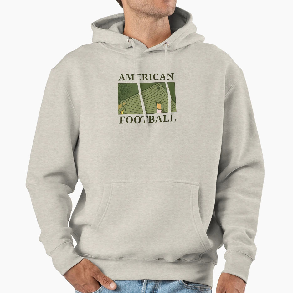 American Football Hoodie - Fun Novelty Design Men Women - T-Shirt, Sweatshirt, Hoodie