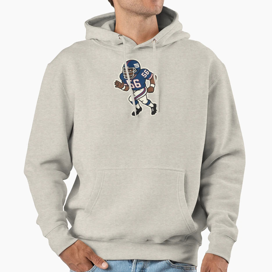 Gridiron Greats Cartoon Tribute L T Hoodie - Graphic Print Men Women - T-Shirt, Sweatshirt, Hoodie