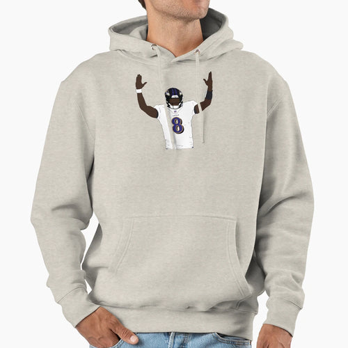 LJ Baltimore Ravens Touchdown Hoodie - Trendy Graphic Men Women - T-Shirt, Sweatshirt, Hoodie