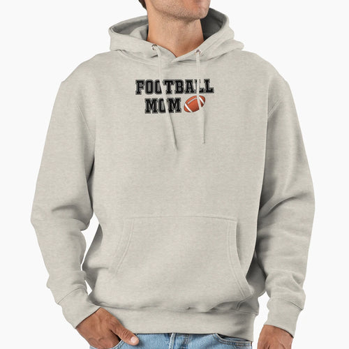 Football Mom Hoodie - Custom Art Print for Adults - T-Shirt, Sweatshirt, Hoodie