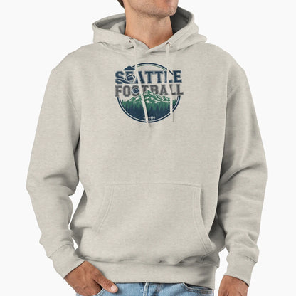 Seattle Football Pnw Nature Hoodie - Trendy Graphic Unisex - T-Shirt, Sweatshirt, Hoodie