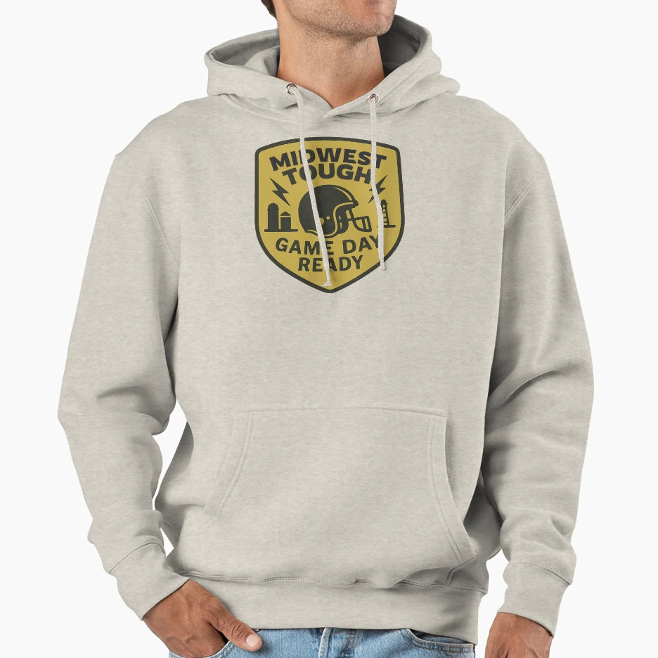 Midwest Tough Hoodie - Minimalist Print Unisex - T-Shirt, Sweatshirt, Hoodie