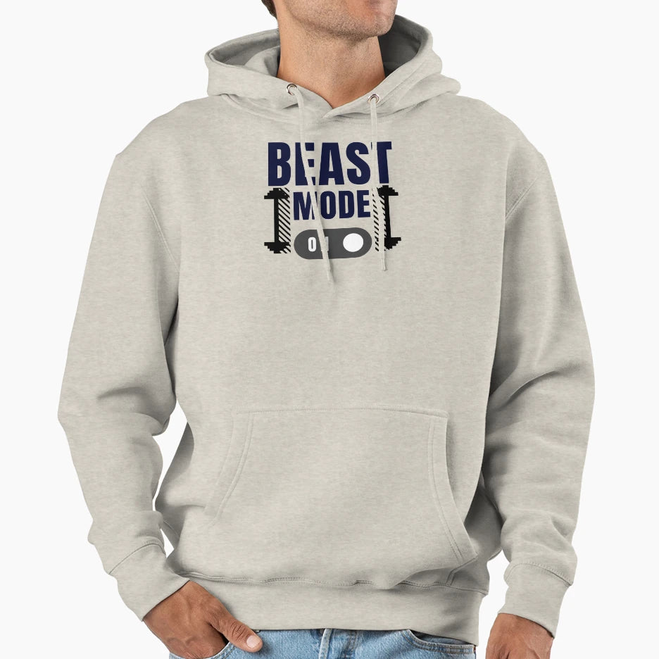 Beast Mode Hoodie - Novelty Apparel Unisex - T-Shirt, Sweatshirt, Hoodie