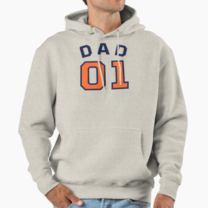 1 Dad Number One Fathers Day T-Shirt - Novelty Apparel Men Women - T-Shirt, Sweatshirt, Hoodie