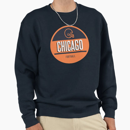 Chicago Football Sweatshirt - Minimalist Print Men Women - T-Shirt, Sweatshirt, Hoodie