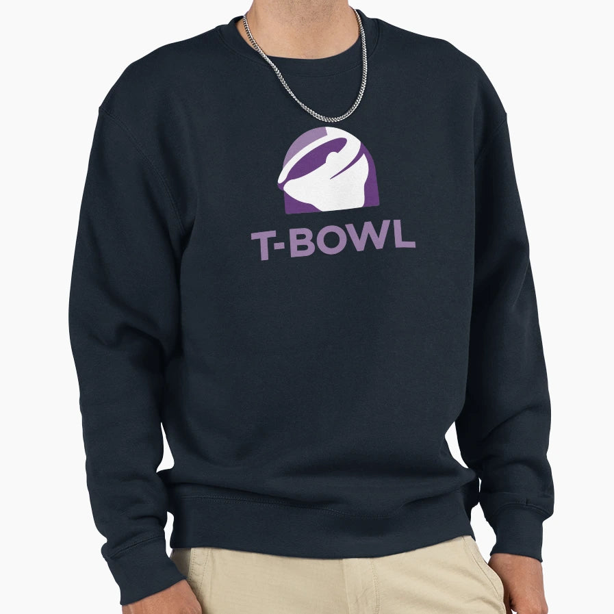 T Bowl Sweatshirt - Minimalist Print Men Women - T-Shirt, Sweatshirt, Hoodie