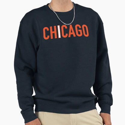 Ch1Cago Qb1 Orange Sweatshirt - Streetwear Style Men Women - T-Shirt, Sweatshirt, Hoodie