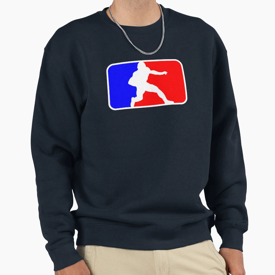 Football Logo Running Back Sweatshirt - Fun Novelty Design for Adults - T-Shirt, Sweatshirt, Hoodie