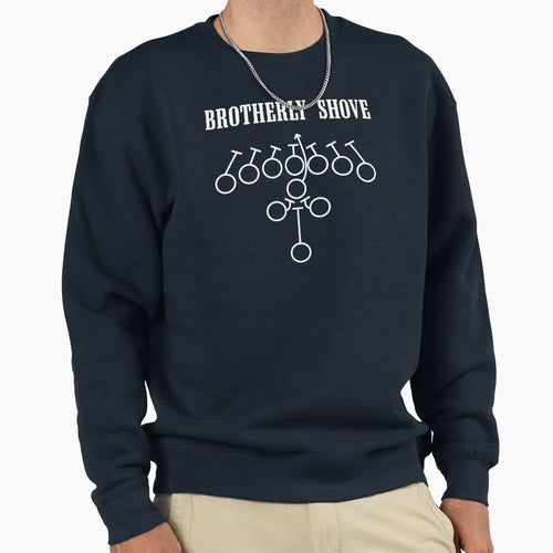Brotherly Shove Sweatshirt - Aesthetic Graphic for Adults - T-Shirt, Sweatshirt, Hoodie