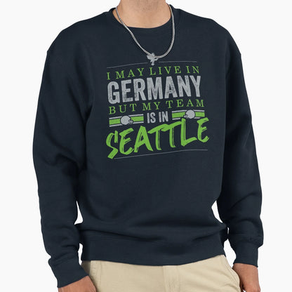 Seattle Football Team Fans From Sweatshirt - Trendy Graphic for Adults - T-Shirt, Sweatshirt, Hoodie