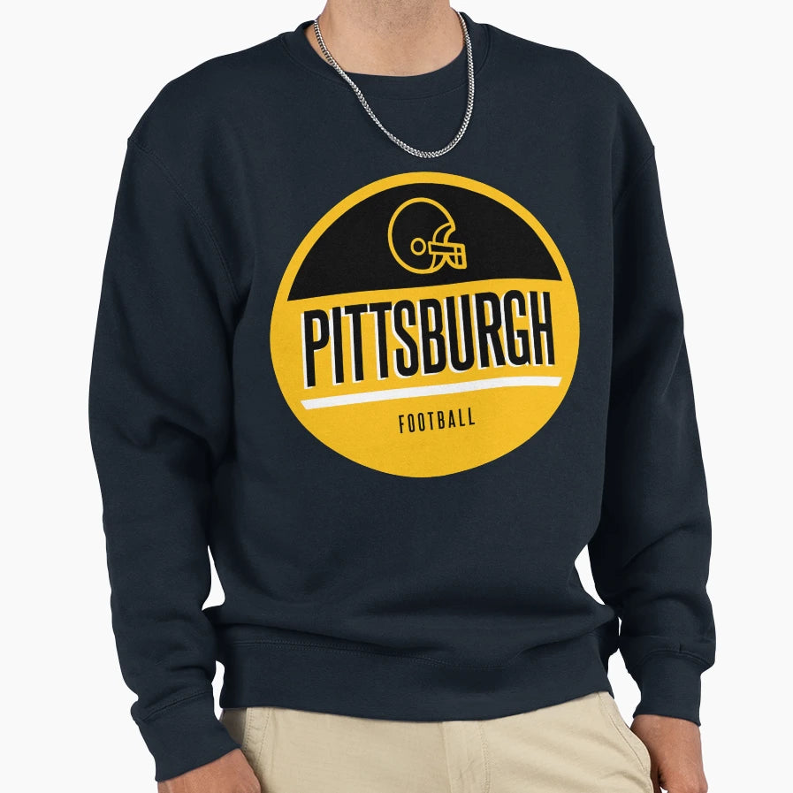 Day Gifts Pittsburgh Football Sweatshirt - Graphic Print Men Women - T-Shirt, Sweatshirt, Hoodie